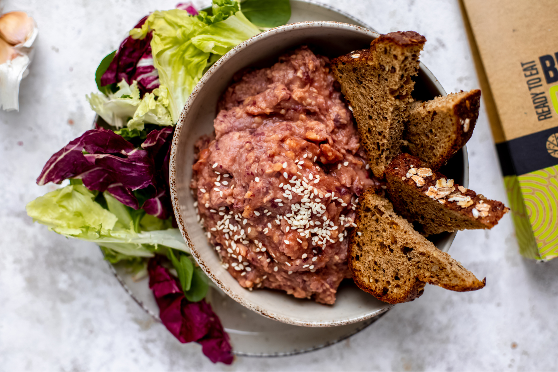 Spread από ρεβίθια και φασόλια