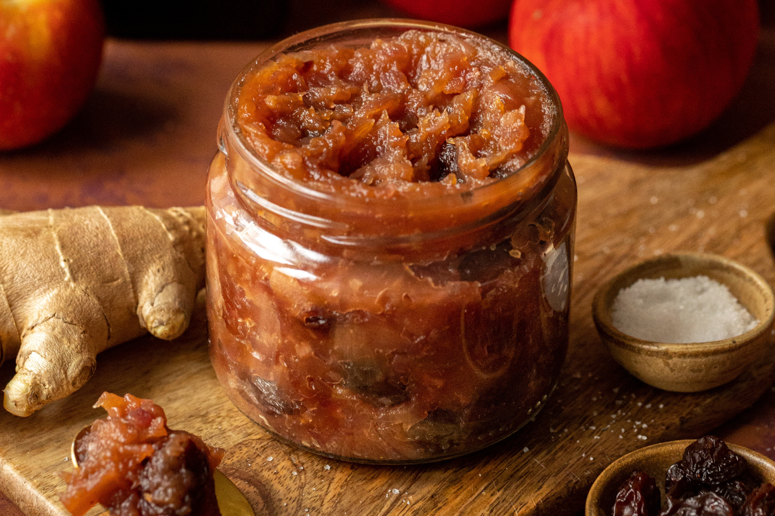 Chutney μήλου Chutney μήλου