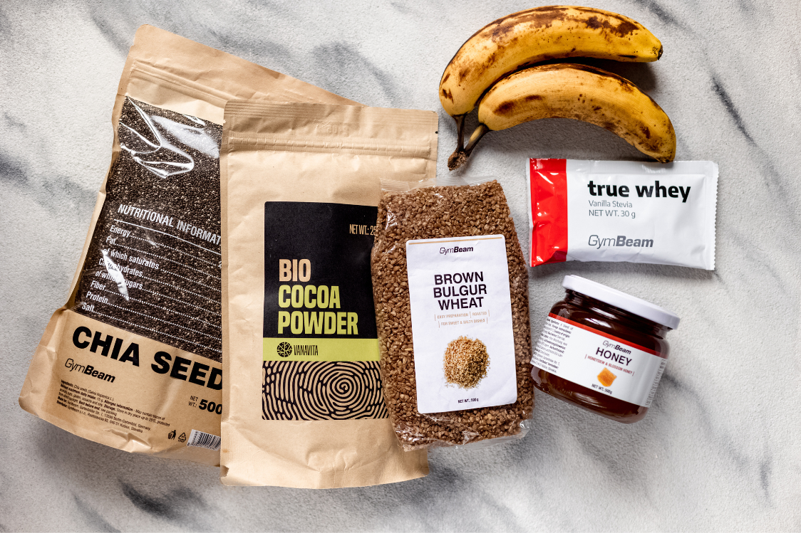 Γλυκό πόριτζ από πληγούρι με μπανάνα και κακάο - Υλικά