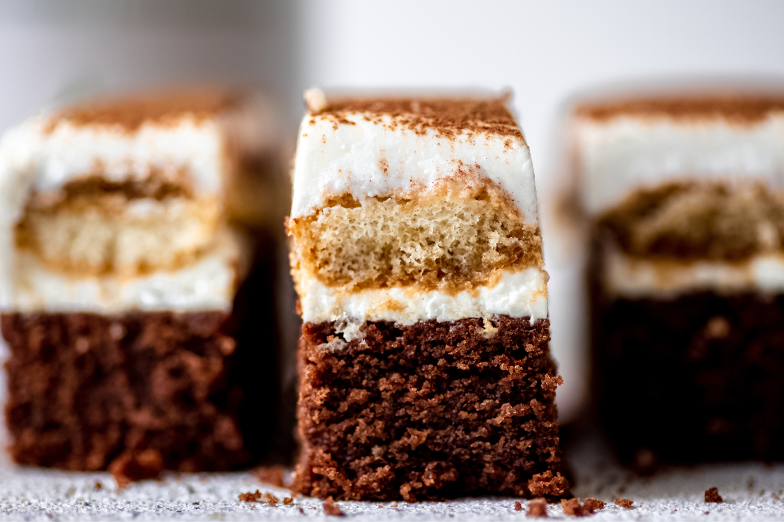 Αφράτα brownies τιραμισού