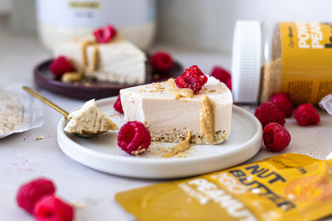 Τσιζκέικ Φιστικοβούτυρου με Τόφου