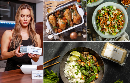 Οικονομικά τρόφιμα πλούσια σε πρωτεΐνες