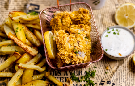 Fitness Συνταγή: Fish and Chips