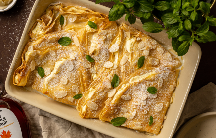 Fitness συνταγή: Ψητές κρέπες με κρέμα από τυρί κουάρκ