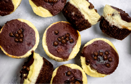 Fitness Συνταγή: Μάφινς σοκολάτας με κουάρκ