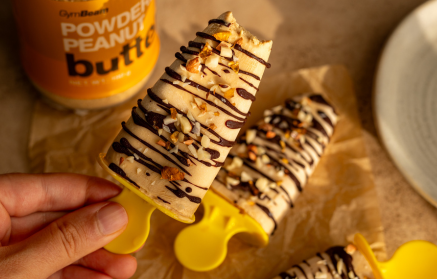 Fitness Συνταγή: Παγωτό φυστικοβούτυρο με μαύρη σοκολάτα