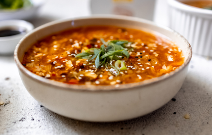 Fitness συνταγή: Πικάντικη γλυκόξινη σούπα κοτόπουλου