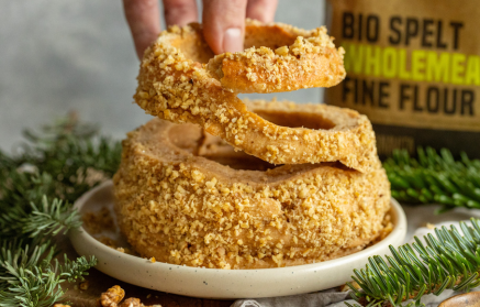 Fitness Συνταγή: Χριστουγεννιάτικο chimney κέικ καμινάδας με κανέλα