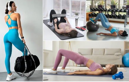 Γέφυρα γλουτών: 10 κορυφαίες παραλλαγές για πιο σφριγηλούς και σμιλεμένους γλουτούς