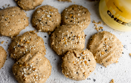 Fitness Συνταγή: Αλμυρά μπισκότα κρεμμυδιού