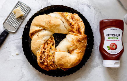 Fitness συνταγή: Πίτσα σε σχήμα στεφανιού