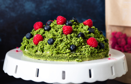 Fitness Συνταγή :Moss Cake με τυρί κρέμα