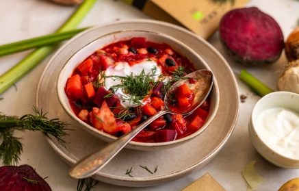 Fitness συνταγή: Vegetarian σούπα borsch