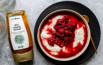 Fitness συνταγή: Ρυζόγαλο με φραμπουάζ και πρωτεΐνη