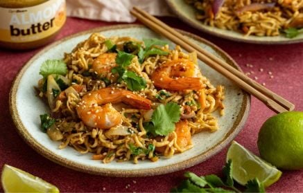 Fitness Συνταγή: Asian Noodles με Γαρίδες