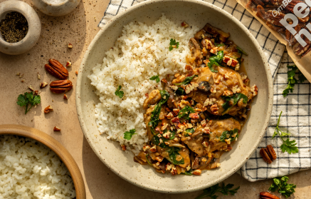 Fitness Συνταγή: στήθος κοτόπουλου με μανιτάρια