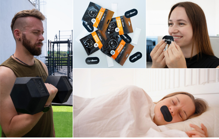 Ταινίες μύτης και στόματος: κοιμηθείτε καλύτερα, αναπνεύστε πιο εύκολα, προπονηθείτε πιο αποτελεσματικά!