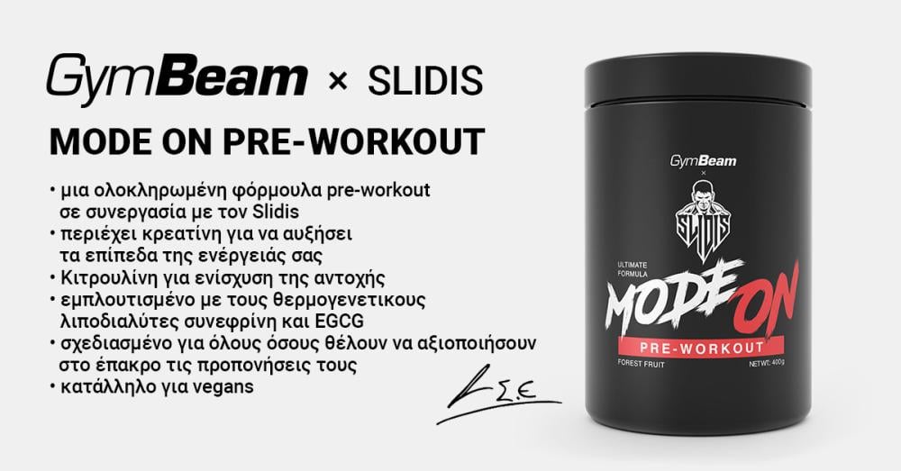 MODE ON Pre-Workout - GymBeam