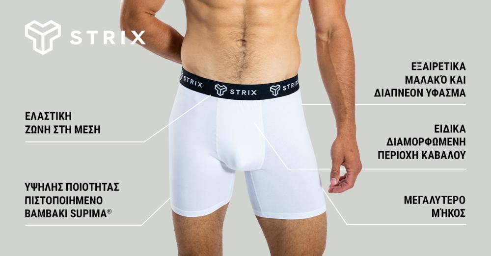 Men's Essential 2Pack Boxers Black - STRIX