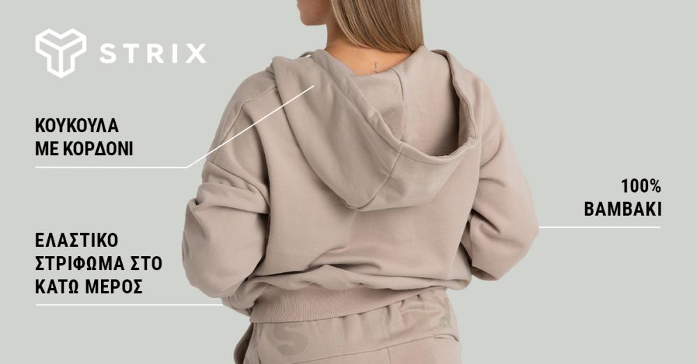 Γυναικείο φούτερ με φερμουάρ - STRIX