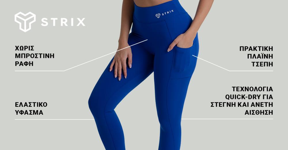 Women's ZOA Leggings Sapphire- STRIX