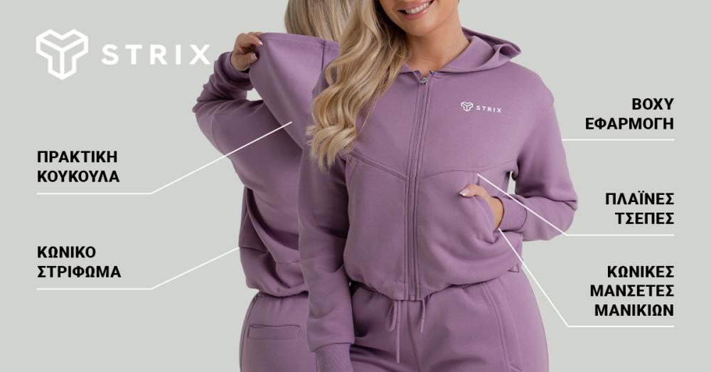 Γυναικείο ZOA Zip-Up Hoodie Orchid- STRIX