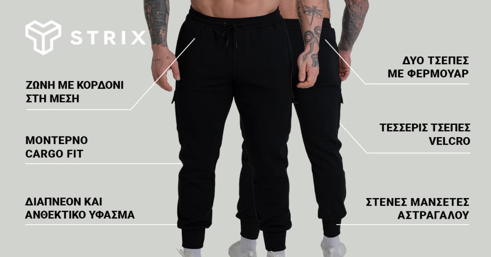 ZOA Joggers Black - STRIX