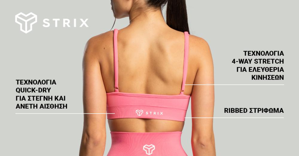 Seamless String Sports Bra Sorbet - STRIX