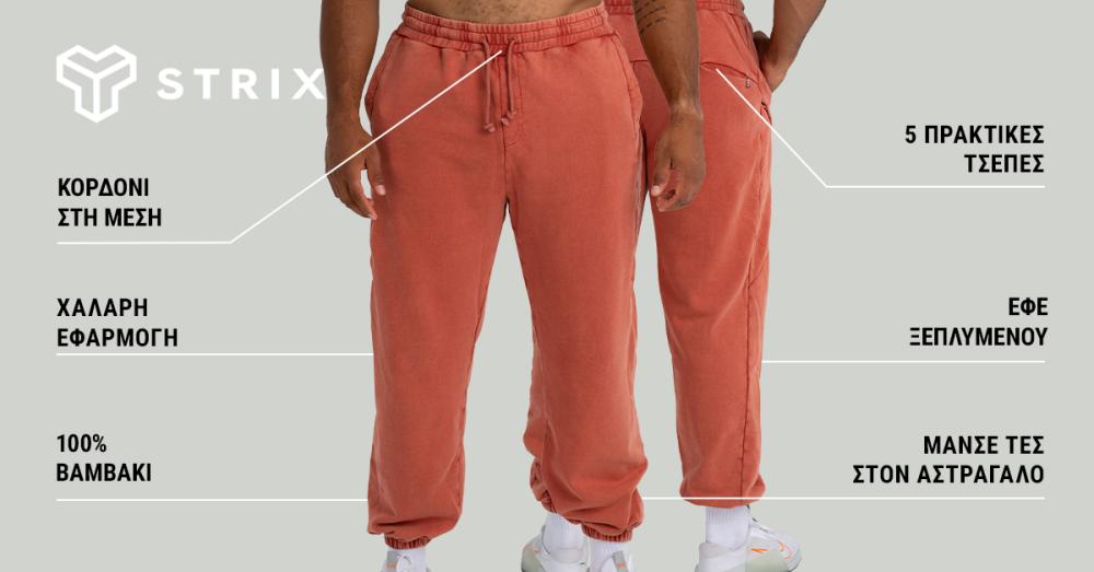 Washed Joggers Terra - GymBeam
