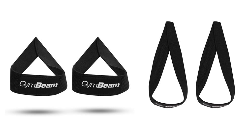 Loop Lifting Straps Black - GymBeam	