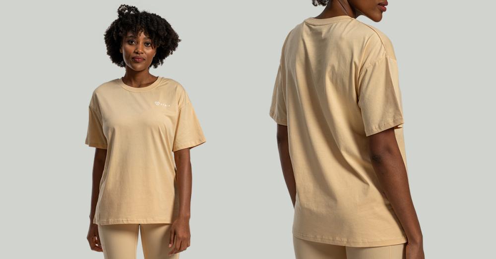 Dámske tričko Lunar Oversized Sandshell - STRIX