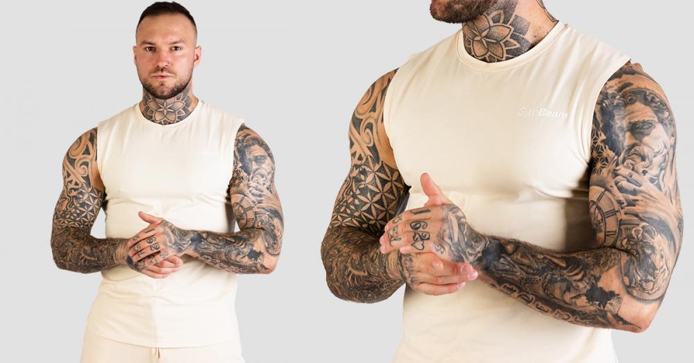 TRN Tank Top Sand - GymBeam