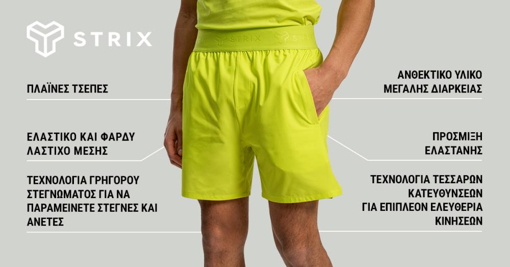 Lunar Shorts Chartreuse - STRIX