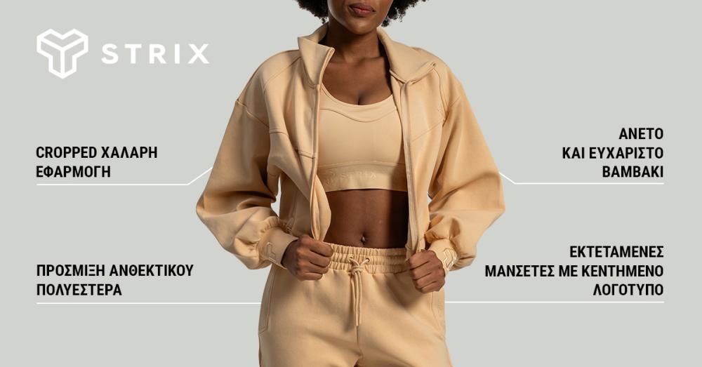 Dámska mikina Lunar Zip-Up Sandshell - STRIX