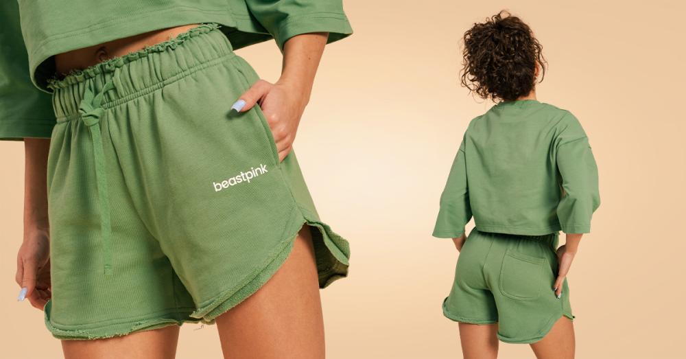 Women's Serenity Shorts Olivine - BeastPink