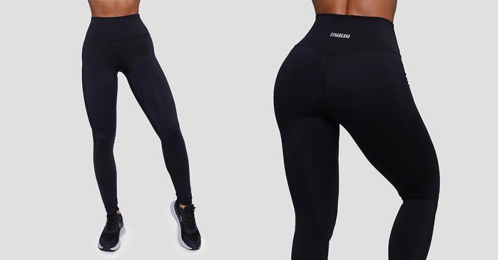 Women's FIT Black Leggings - GymBeam