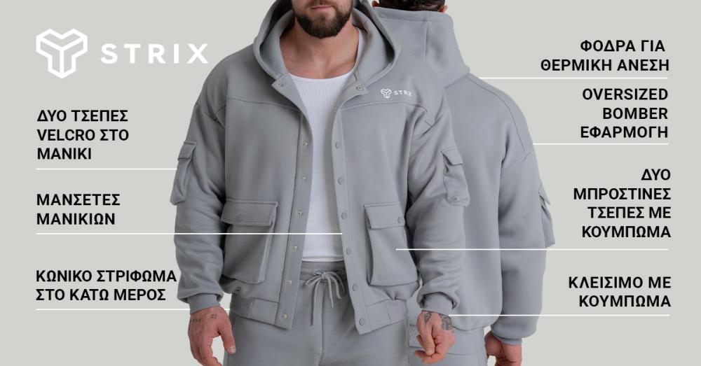 ZOA Relaxed Jacket Black - STRIX