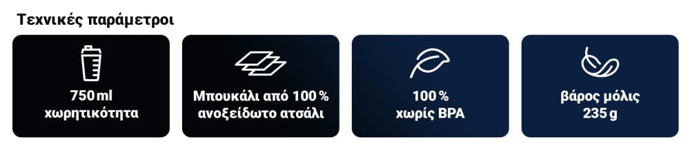 What offers Steel Shaker Superman™ 750 ml - GymBeam