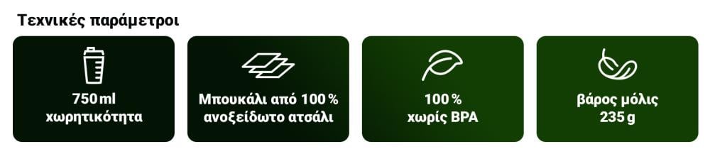 What offers Steel Shaker The Joker™ 750 ml - GymBeam