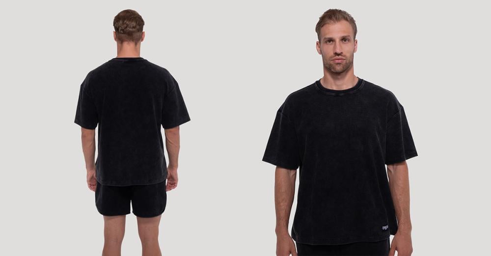 Τζέρσι Persistence Washed Black - GymBeam