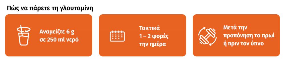 Πώς να πάρετε την L-Γλουταμίνη - GymBeam