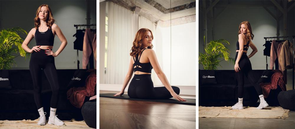 Women's Aura Leggings Black - GymBeam