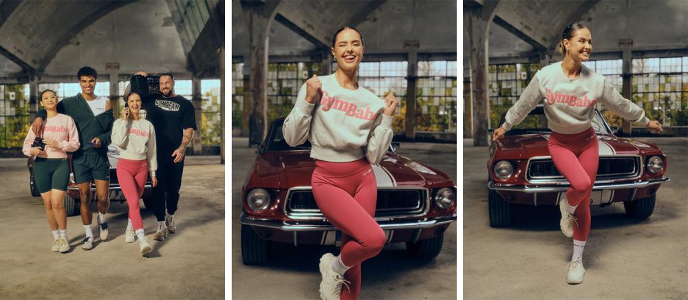 Dámské legíny GymBabe Bloom - GymBeam