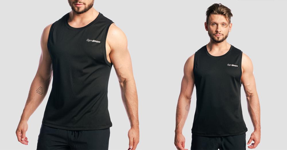 Base Mesh Tanktop Black - GymBeam