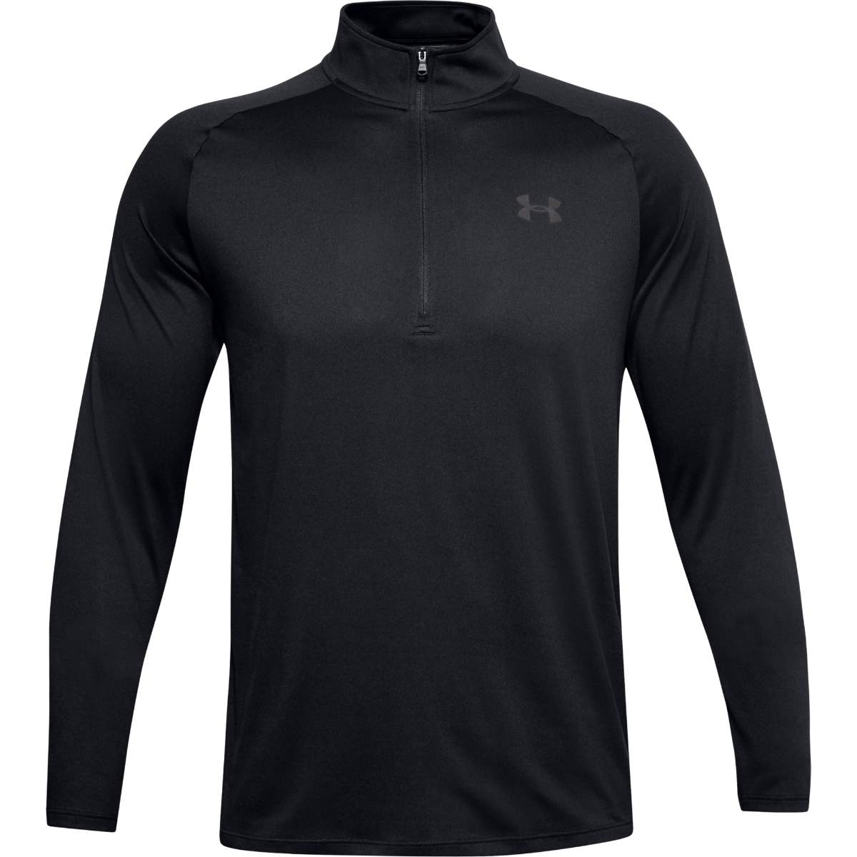 Under Armour Ανδρικό Tech 2.0 1/2 Zip Long Sleeve T-Shirt Black S