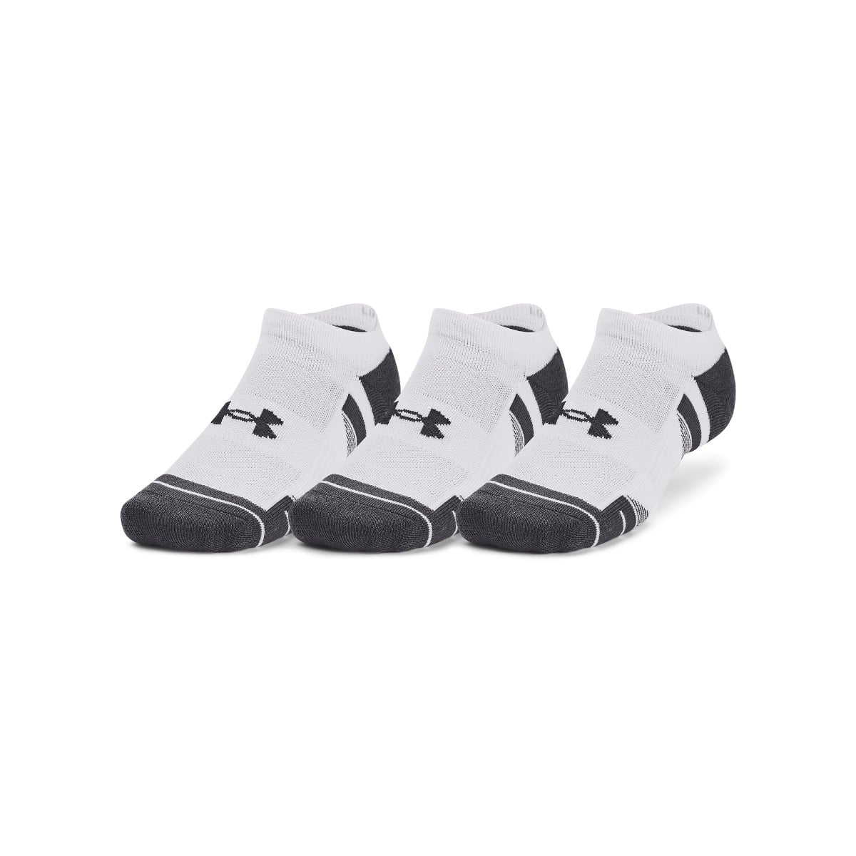 Performance Tech 3pk NS Socks White - Under Armour