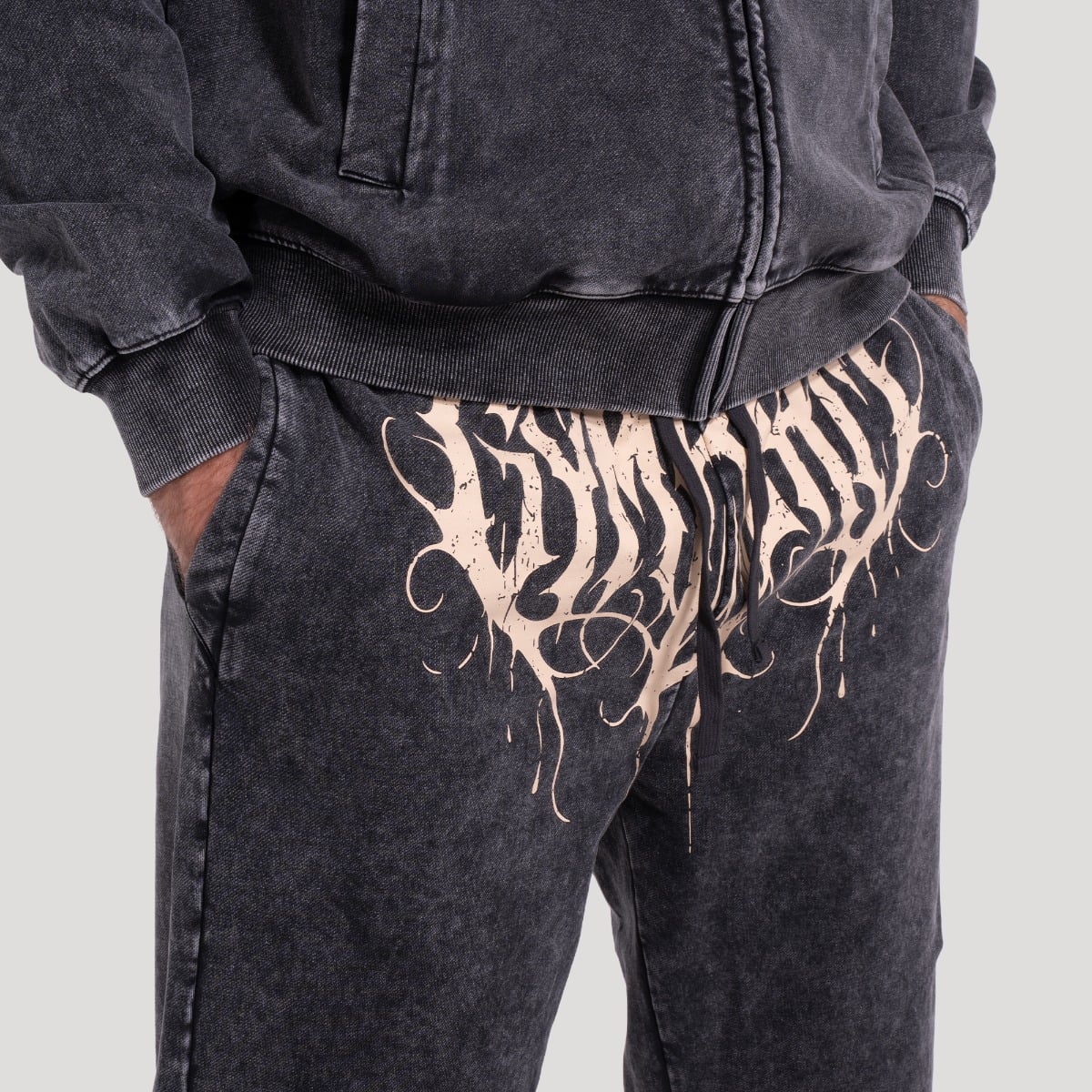Abyss Sweatpants Charcoal - GymBeam