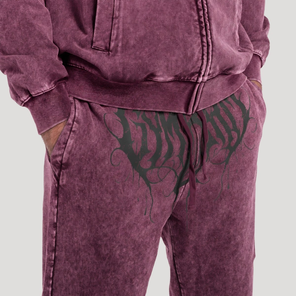 Abyss Sweatpants Raisin - GymBeam
