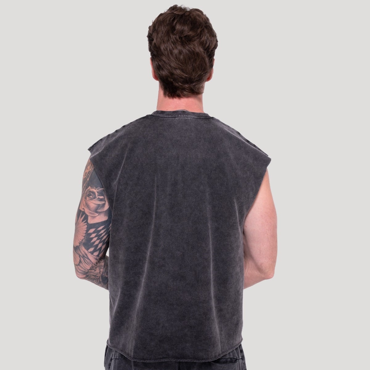 Abyss Tanktop Charcoal - GymBeam