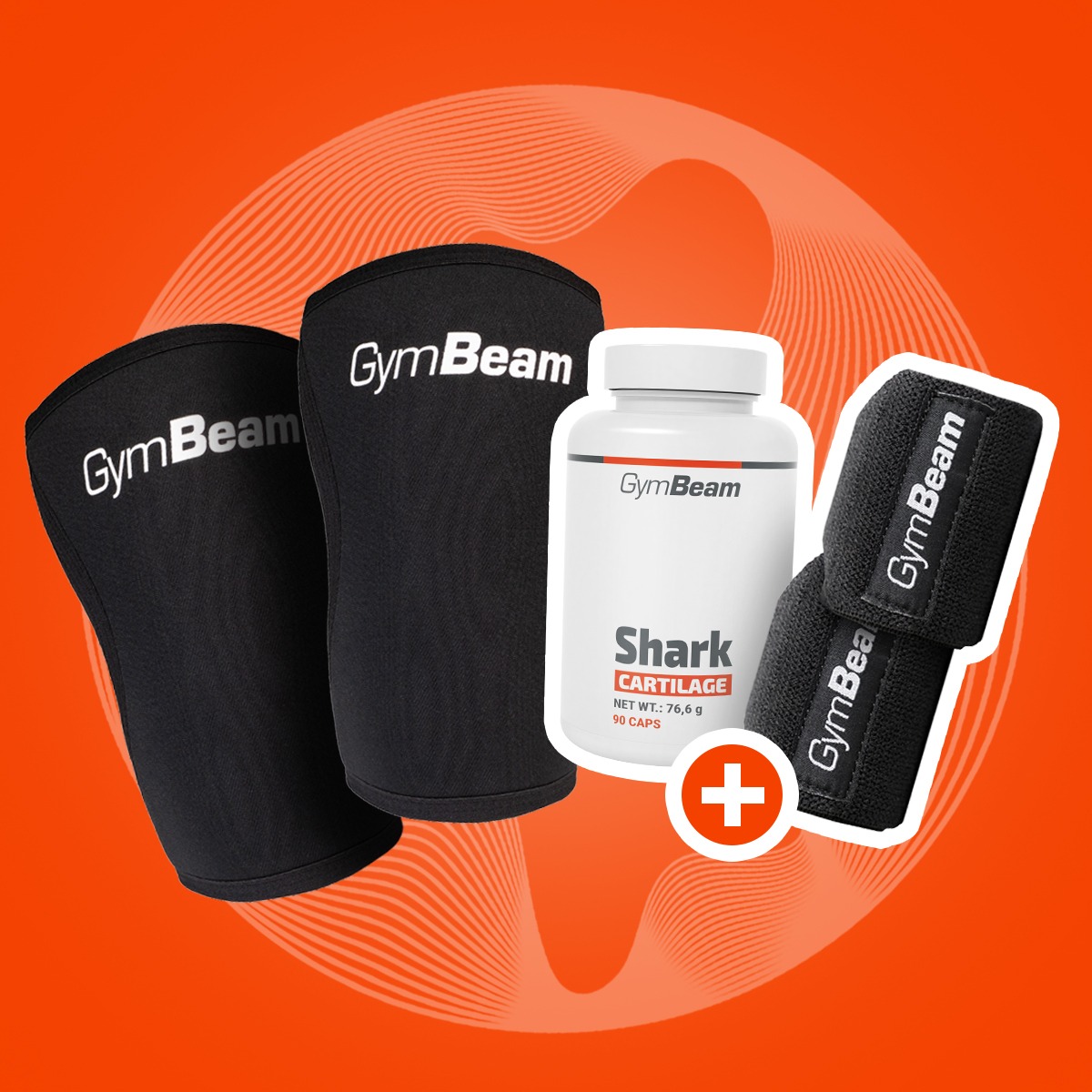 Επιγονατίδα Νεοπρενίου Conquer- GymBeam + ΔΩΡΑ